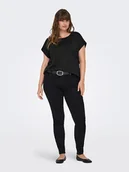 Koszulki i topy damskie - ONLY Koszulka w kolorze czarnym - miniaturka - grafika 1