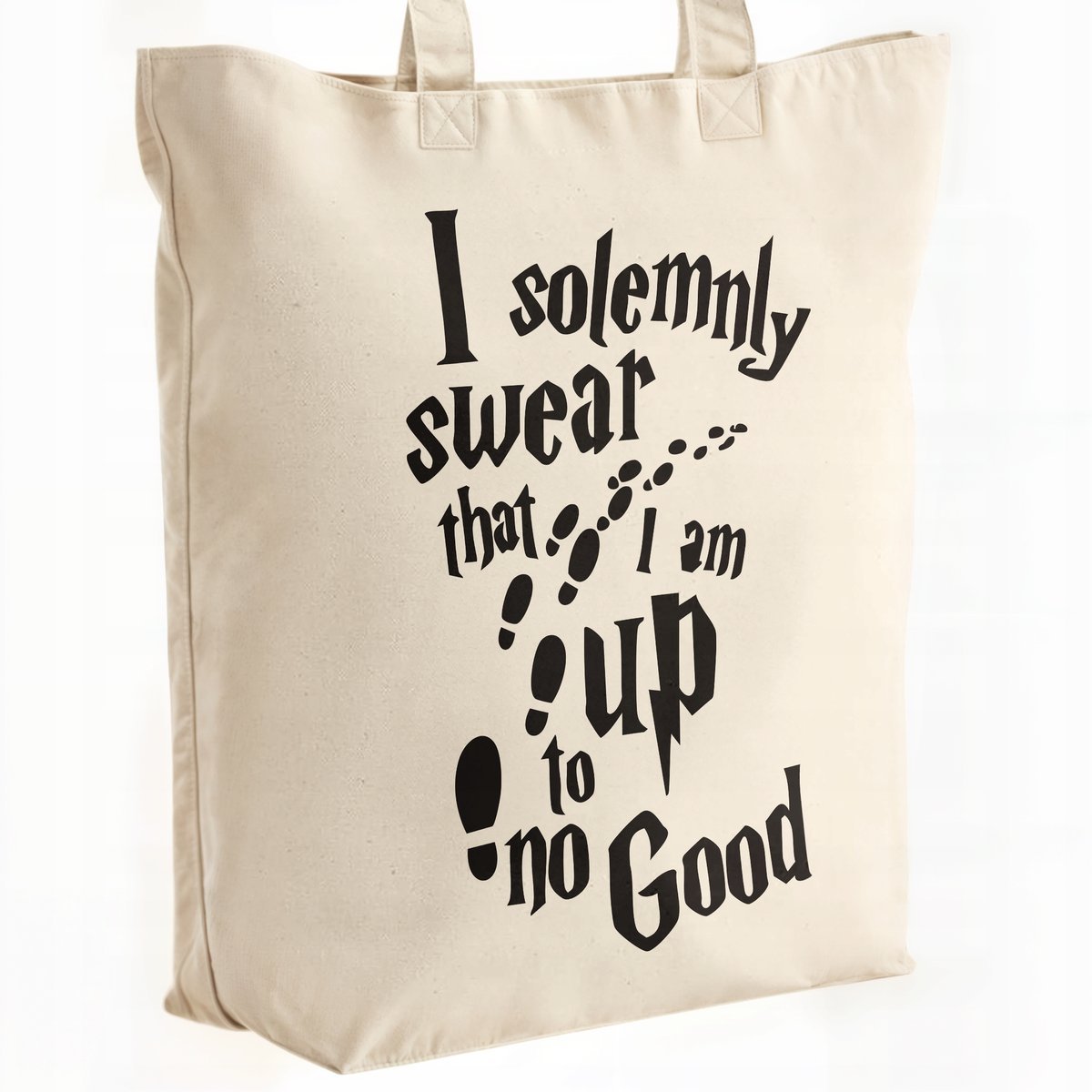 Torba bawełniana premium Harry Potter I Solemnly Swear Dla Fanów Prezent