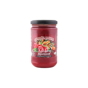 Mieszanka owocowa z cukrem Malina Rokitnik zwyczajny "Zdrowa rodzina" 350ml - Konfitury, marmolady, powidła - miniaturka - grafika 1