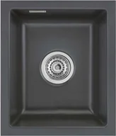 Zlewozmywaki - Zlewozmywak ceramiczny SYSTEMCERAM Mera 32 U Schiefer Korek automatyczny 5361 02 - miniaturka - grafika 1