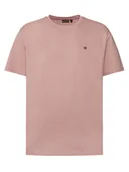Koszulki męskie - Napapijri T-Shirt Salis NP0A4H8D Różowy Regular Fit - miniaturka - grafika 1