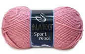 Pasmanteria - włóczka SPORT WOOL kolor: 2276 / delikatny róż - miniaturka - grafika 1