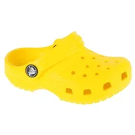 Buty dla dziewczynek - Klapki Crocs Classic Clog T Jr 206990-77J żółte - miniaturka - grafika 1
