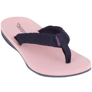 Klapki damskie Kappa Pahoa granatowe 242668 6721 - Klapki i japonki damskie - miniaturka - grafika 1