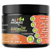 Układ pokarmowy - ALLHydrate Elektrolity + B Complex methyl, smak mango, 345 g - miniaturka - grafika 1