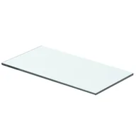 Półki do salonu - vidaXL vidaXL Szklany, bezbarwny panel, 40x15 cm - miniaturka - grafika 1
