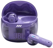 Słuchawki - JBL Tune Flex 2 Ghost Edition Fioletowe - miniaturka - grafika 1