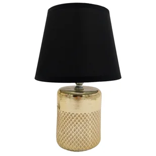 Lampa nocna nowoczesna złota stołowa glamour 27 cm - Lampy stojące - miniaturka - grafika 1