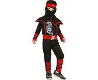 Dodatki do strojów karnawałowych - Godan Strój dla dzieci &quot;Ninja&quot; GODAN rozm 92/104 cm SL-NJ92 - miniaturka - grafika 1