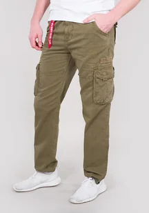 Spodnie Alpha Industries Jet Pant olive - Spodnie męskie - miniaturka - grafika 1