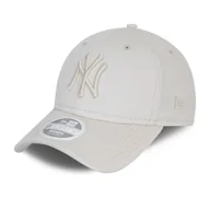 Czapki i chusty sportowe męskie - Damska czapka z daszkiem New Era 9FORTY MLB New York Yankees Tonal Womens Stone - 60137667 - miniaturka - grafika 1