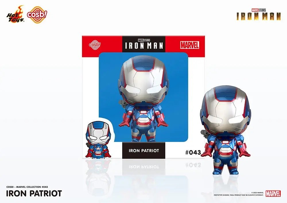 Cosb! Marvel Iron Man Patriot 43 figurka 9cm