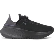 Sneakersy męskie - Sneakersy uniseks Under Armour UA Slipspeed Mega Fade - czarne - miniaturka - grafika 1