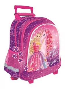 Plecak na kółkach, Barbie - Plecaki szkolne i tornistry - miniaturka - grafika 1