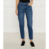 Spodnie damskie - CALVIN KLEIN JEANS Jeansy Mom Fit - miniaturka - grafika 1