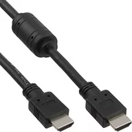 Kable - InLine Kabel HDMI HDMI Czarny 1m 17621 - miniaturka - grafika 1