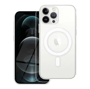 OEM Futerał Clear Mag Cover Z Ochroną Aparatu Do Iphone 12 Pro Max - Etui i futerały do telefonów - miniaturka - grafika 1