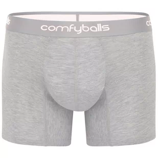 COMFYBALLS bokserki meskie LONG COMFYCELL grey melange - Majtki męskie - miniaturka - grafika 1