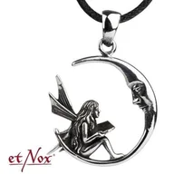 Wisiorki - Wisior Elf In Moon, Srebro 925 - miniaturka - grafika 1