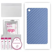 Akcesoria do tabletów i e-booków - folia naklejka skórka strukturalna na TYŁ do Huawei MatePad C5E - Carbon Granatowy - apgo SKINS - miniaturka - grafika 1