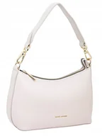 Torebki damskie - David Jones torebka damska worek na ramię skóra ekologiczna fioletowy - miniaturka - grafika 1