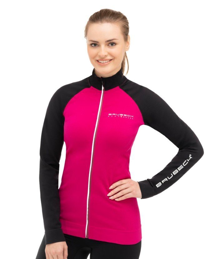 Bluza dresowa termoaktywna rozpinana damska Brubeck Athletic