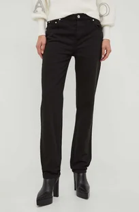 Trussardi jeansy damskie high waist - Spodnie damskie - miniaturka - grafika 1