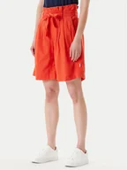 Spodenki damskie - Mustang Szorty materiałowe Darrah 1016586 Pomarańczowy Relaxed Fit - miniaturka - grafika 1