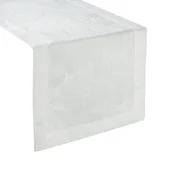 Obrusy i serwetki - Bieżnik plamoodporny żakardowy, Eurofirany, ozdobna Kanta Diana, 40x200 cm - miniaturka - grafika 1