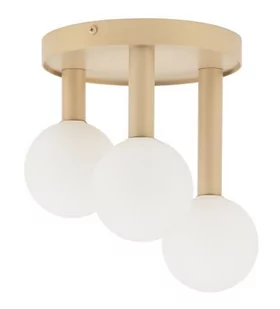 Perla lampa sufitowa 3xG9 złota/biała 33603 - Lampy sufitowe - miniaturka - grafika 1