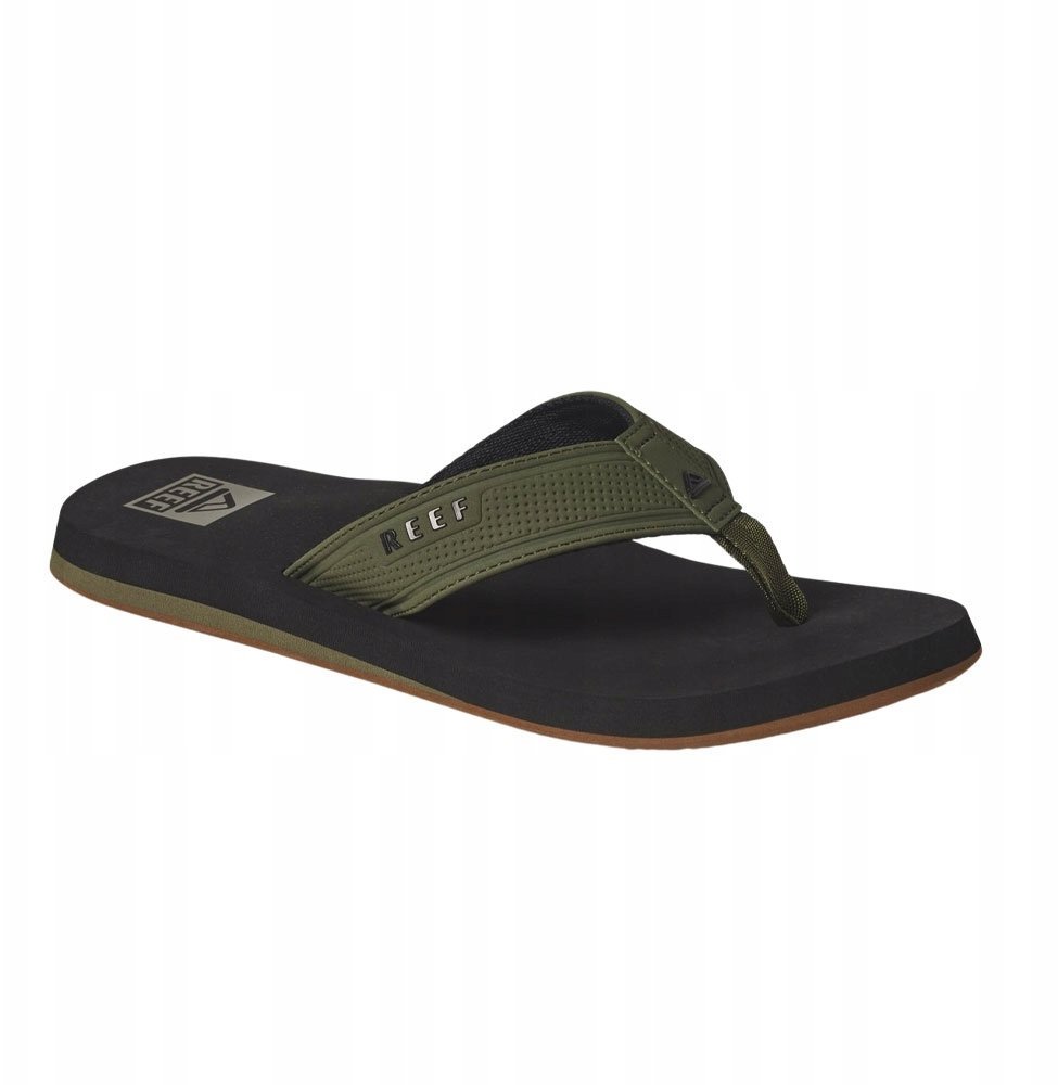 Reef M'S The Layback, black/olive, 46 us 13