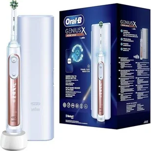 ORAL-B Genius X Rose Gold z Bluetooth - Szczoteczki elektryczne - miniaturka - grafika 1