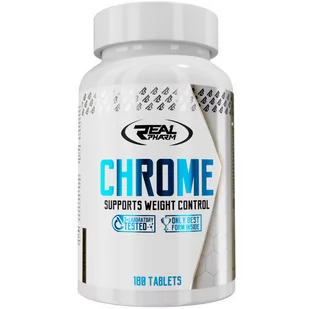 Real Pharm Chrome 180tabs - Witaminy i minerały dla sportowców - miniaturka - grafika 1
