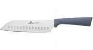 Noże kuchenne - GERLACH Nóż Santoku 7" - grafitowy Smart - miniaturka - grafika 1