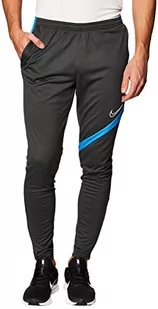 Nike Męskie spodnie Academy Pro Knit Kpz Szary Antracyt/zdjęcie niebieski/biały XXL - Spodenki męskie - miniaturka - grafika 1