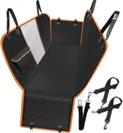 Sprzęt podróżny i transportery dla psów - Pokrowiec mata do samochodu dla psa tylna kanapa uniwersalny rozmiar Petsi - miniaturka - grafika 1