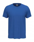 Koszulki męskie - Koszulka męska T-shirt męski Stedman Classic-T Organic Bright Royal XL - miniaturka - grafika 1