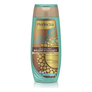 Perfecta Bronze 4w1 Olejkowy Balsam Do Ciała Brązujący Ciemna Karnacja 200ml - Samoopalacze - miniaturka - grafika 2