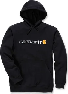 Carhartt Bluza Carhartt Signature Logo Midweight Black - Bluzy męskie - miniaturka - grafika 1