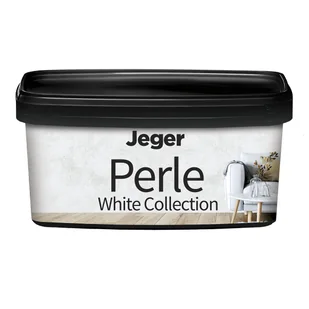 Farba dekoracyjna Perle White Collection 1 l Jeger - Farby wewnętrzne - miniaturka - grafika 1