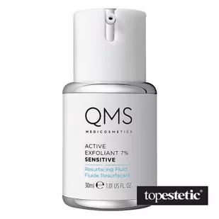 QMS QMS Active Exfoliant 7% Sensitive Peeling złuszczający 7% AHA z kwasem hialuronowym dla skór wrażliwych 30 ml - Peelingi i scruby do twarzy - miniaturka - grafika 1
