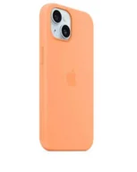 Etui i futerały do telefonów - Etui do iPhone 15 Apple Silicone Case z MagSafe - pomarańczowe - miniaturka - grafika 1