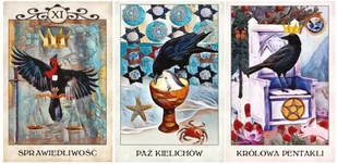 Tarot Kruków (wydanie polskie) - Wróżbiarstwo i radiestezja - miniaturka - grafika 2