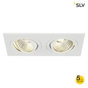 Lampy sufitowe - Spotline New Tria 2 Biały (113891) - miniaturka - grafika 1