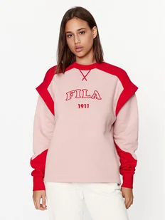 Fila Bluza FAW0633 Różowy Regular Fit - Bluzy damskie - miniaturka - grafika 1