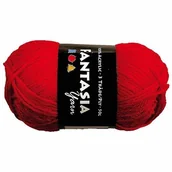 Pasmanteria - Włóczka akrylowa - czerwony - miniaturka - grafika 1