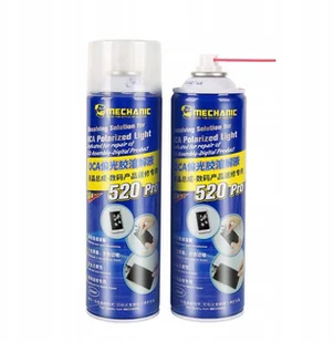 MECHANIC 520 PRO ZMYWACZ DO USUWANIA KLEJU OCA POLARYZATORA LCD SPRAY 550ML - Narzędzia sieciowe - miniaturka - grafika 1