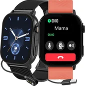 Smartwatch - Gravity GT15-3 BK/BK/RD - miniaturka - grafika 1