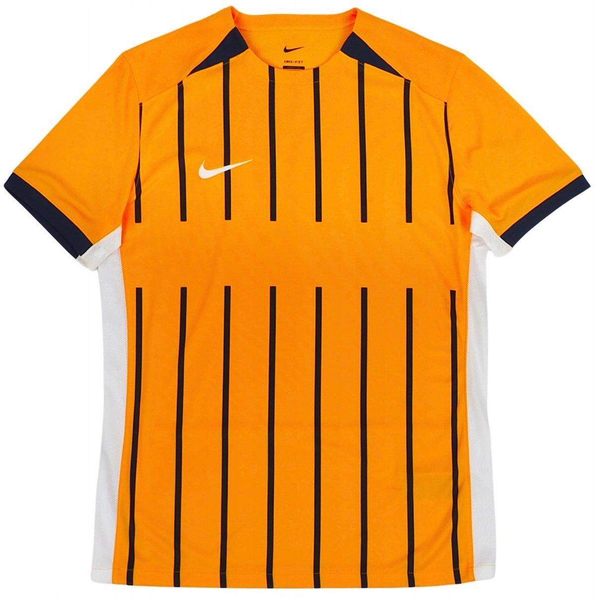 Koszulka męska Nike Dri-FIT ciemnożółto-czarna FD7752 739 L