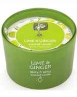 Świece - Pan Aroma Świeca zapachowa Limonka + Imbir - miniaturka - grafika 1
